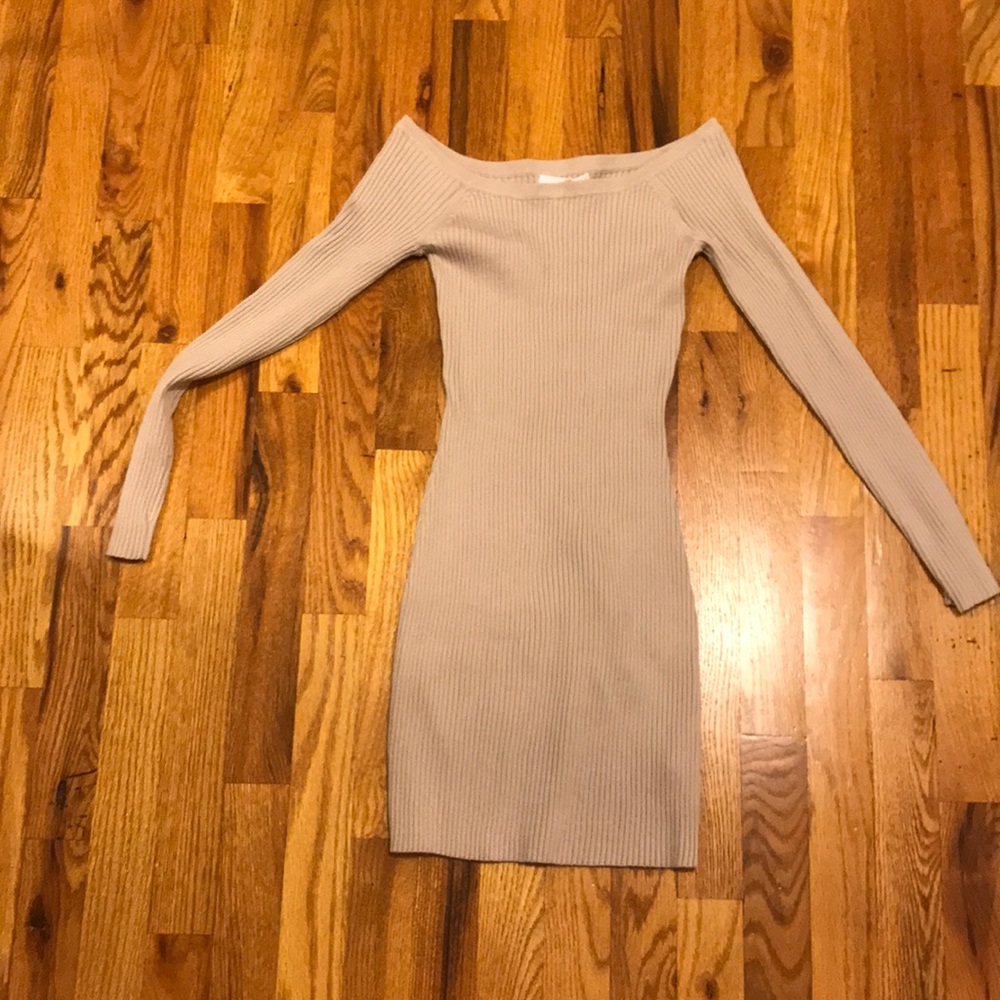 Missguided Taupe Dress
